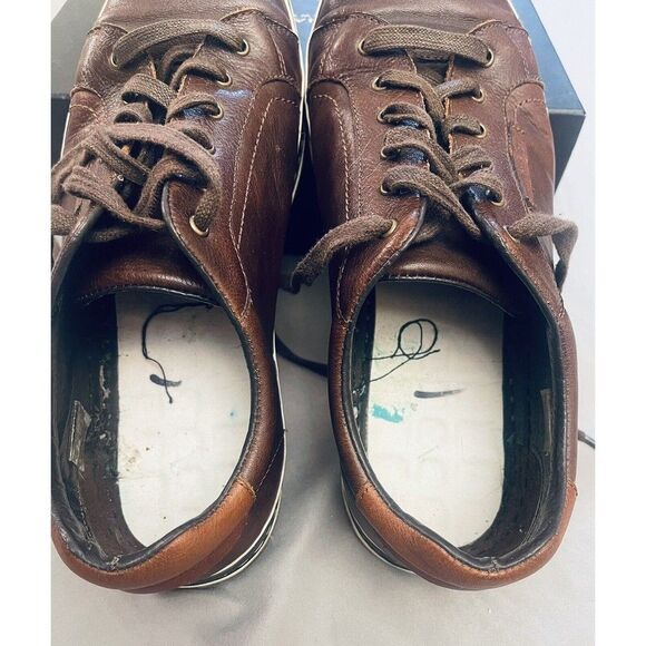 Spring Step Men Shoes Tommie Chocolate Brown Leather Men Sz 44 US 10.5 - Picture 12 of 16